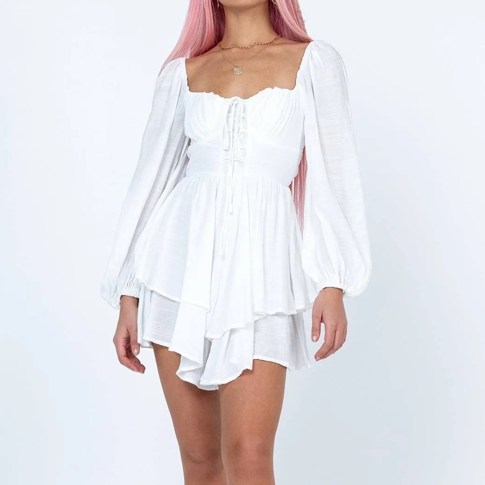 Princess Polly white romper